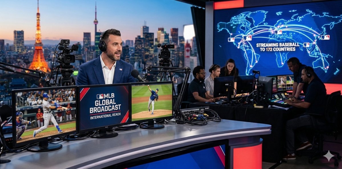 MLB 중계 국경을 넘어 야구의 도달 범위 확장