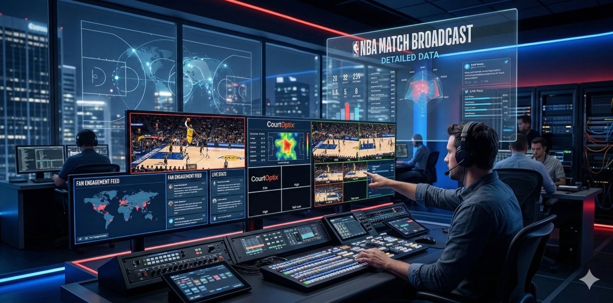 NBA 경기 중계 세밀한 경기 보도와 팬 참여