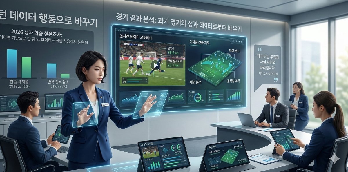 경기 결과 분석 과거 경기와 성과 데이터로부터 배우기