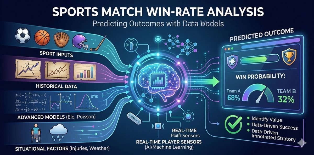 스포츠 경기 승률 분석 데이터 모델을 활용한 결과 예측