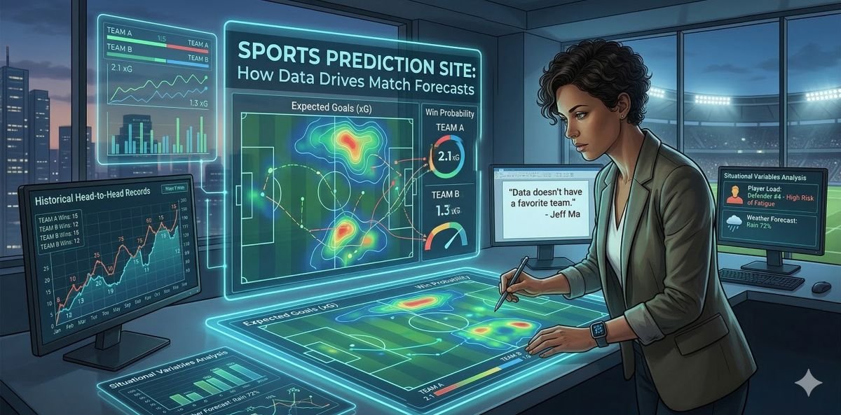 스포츠 예측 사이트 데이터로 경기 결과를 예측하는 방법