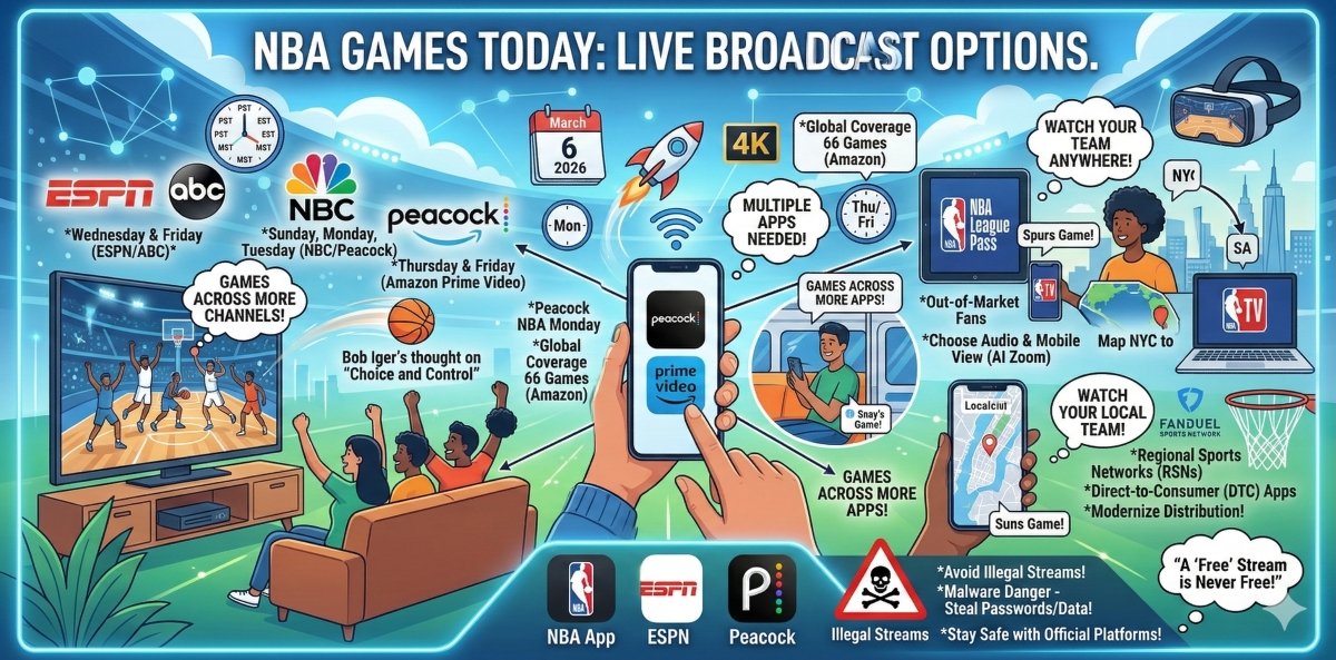 오늘 마주하는 NBA 경기 라이브 중계 옵션