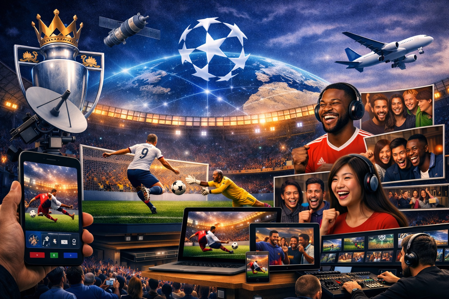 챔피언스리그 중계: 유럽 최고의 축구 대회의 글로벌 커버리지