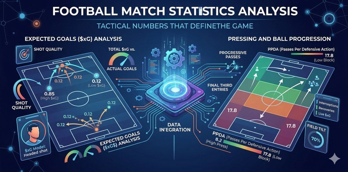축구 경기 통계 분석 전술을 결정짓는 핵심 수치들
